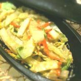 パピヨット（シリコンスチーマー）で✩カレーマヨ白菜
